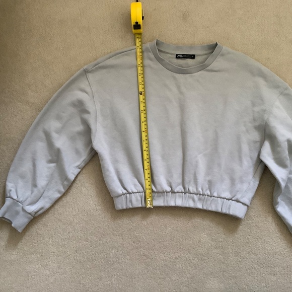 Zara cropped sweatshirt - Picture 4 of 7